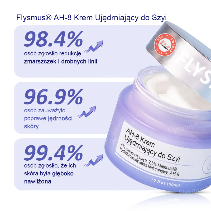 🎁Promocja specjalna – Flysmus® AH-8 Krem do napięcia i liftingu szyi – Ostatni dzień zniżki 70%