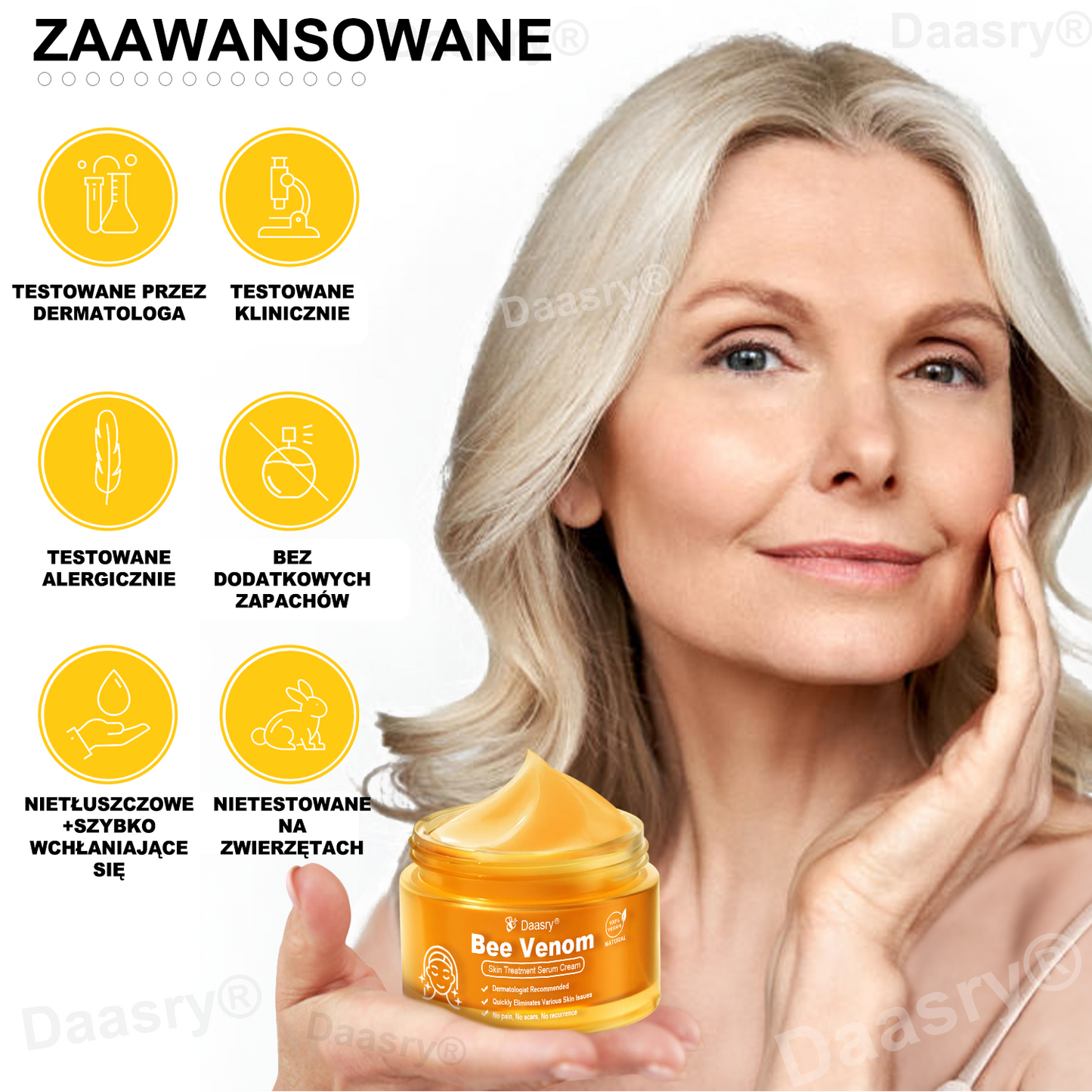 Daasry® 𝑩𝒆𝒆 𝑽𝒆𝒏𝒐𝒎 𝑺𝒌𝒊𝒏 𝑻𝒓𝒆𝒂𝒕𝒎𝒆𝒏𝒕 𝑺𝒆𝒓𝒖𝒎 𝑪𝒓𝒆𝒂𝒎👨⚕️ (Suitable for all ages & TGA recommends)