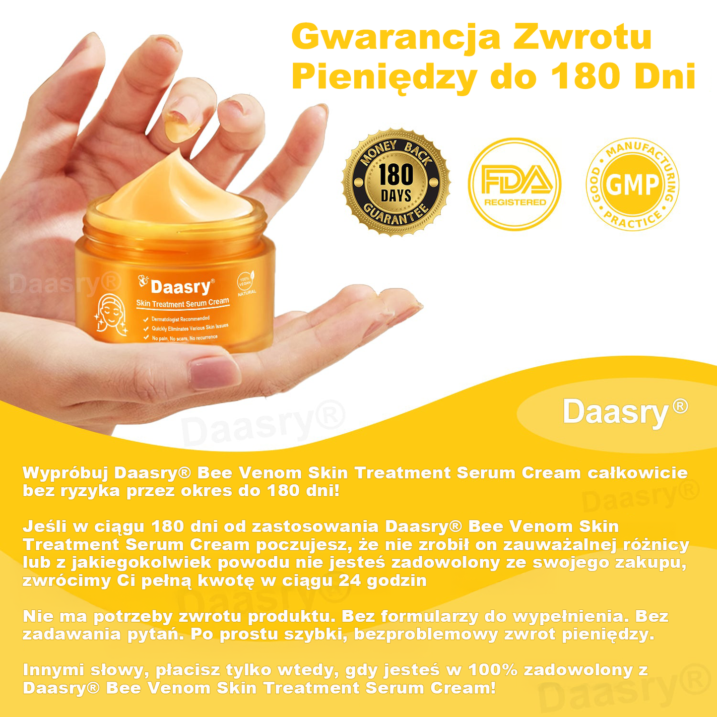 Daasry® 𝑩𝒆𝒆 𝑽𝒆𝒏𝒐𝒎 𝑺𝒌𝒊𝒏 𝑻𝒓𝒆𝒂𝒕𝒎𝒆𝒏𝒕 𝑺𝒆𝒓𝒖𝒎 𝑪𝒓𝒆𝒂𝒎👨⚕️ (Suitable for all ages & TGA recommends)