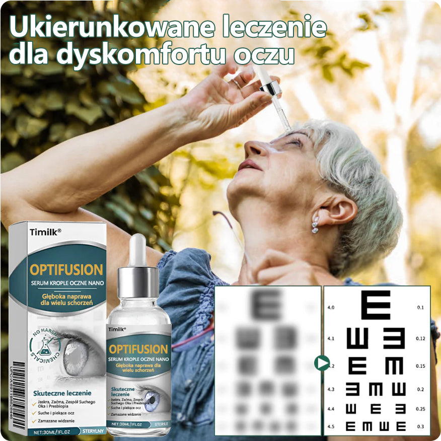 ✅Timilk® OptiFusion Nano Krople do oczu Serum⭐⭐