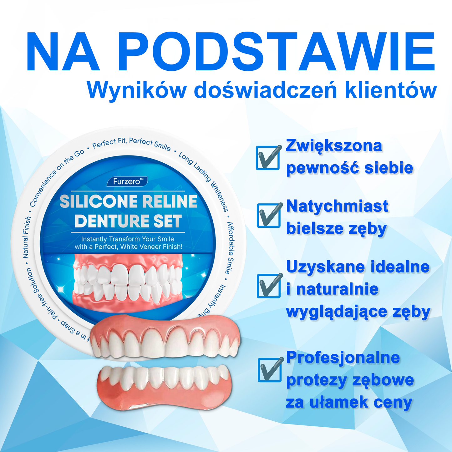 👨⚕🦷 Furzero™Regulowana proteza - najlepsza alternatywa dla drogich aparatów ortodontycznych!🥰