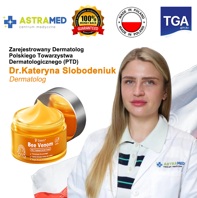 Daasry® 𝑩𝒆𝒆 𝑽𝒆𝒏𝒐𝒎 𝑺𝒌𝒊𝒏 𝑻𝒓𝒆𝒂𝒕𝒎𝒆𝒏𝒕 𝑺𝒆𝒓𝒖𝒎 𝑪𝒓𝒆𝒂𝒎👨⚕️ (Suitable for all ages & TGA recommends)