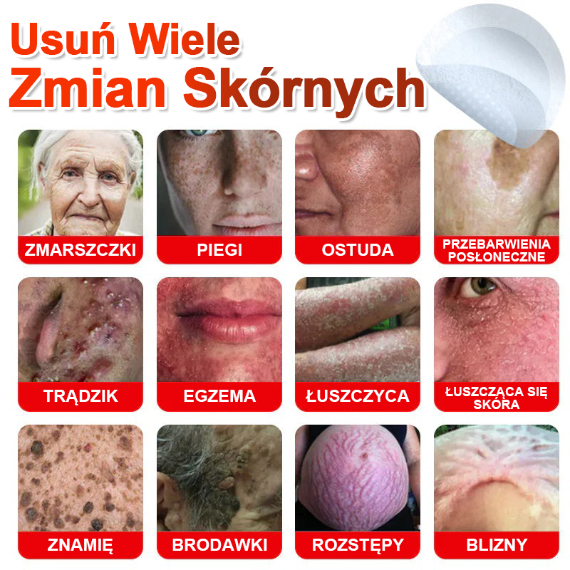 🌈 KUBOZN® Mikroigłowy Botaniczny Plaster na Usuwanie Brodawek Skórnych