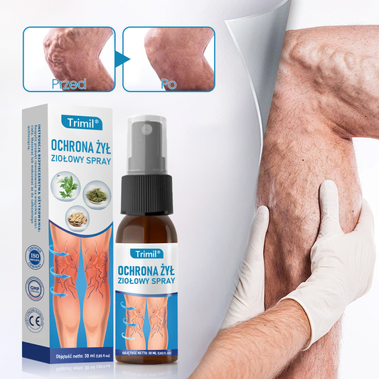 Trimil® Spray Ziołowy na Żylaki – Szybka Ulga, Klinicznie Potwierdzona Skuteczność
