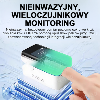 Glycenx™🎉🎉Wyprzedaż Noworoczna🎉- Rabat - 𝟟𝟘% 🅾🅵🅵 Dokładne urządzenie do pomiaru poziomu glukozy we krwi