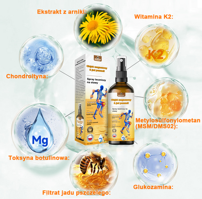✅Oficjalny sklep: Ourlyard™ Olej magnezowy i miód w sprayu do naprawy stawów👨‍⚕️Zatwierdzony przez Polską Agencję Leków, Wyrobów Medycznych i Produktów Biologicznych (URPL)🔥